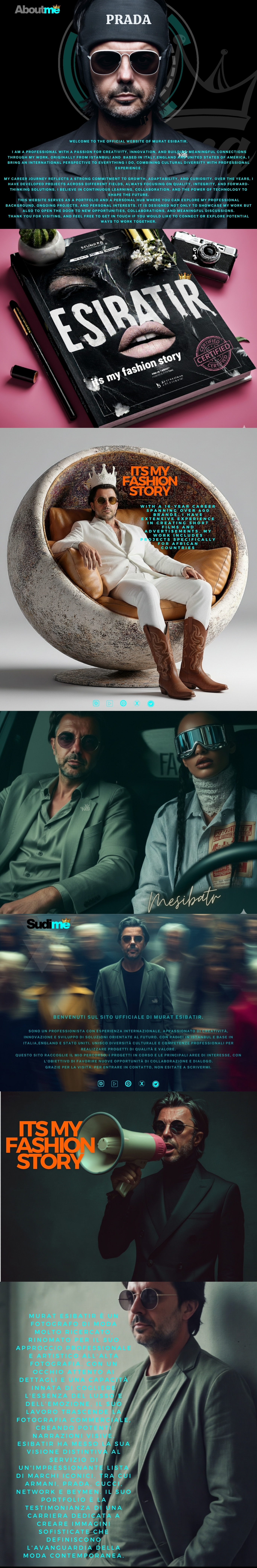 Murat Esibatır — Spring Vibes 2026. Fashion editorial photography.